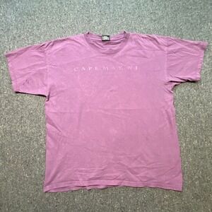 Ultra Club Cape May NJ T Shirt XL Mens Purple Vintage Grunge Skater Cotton
